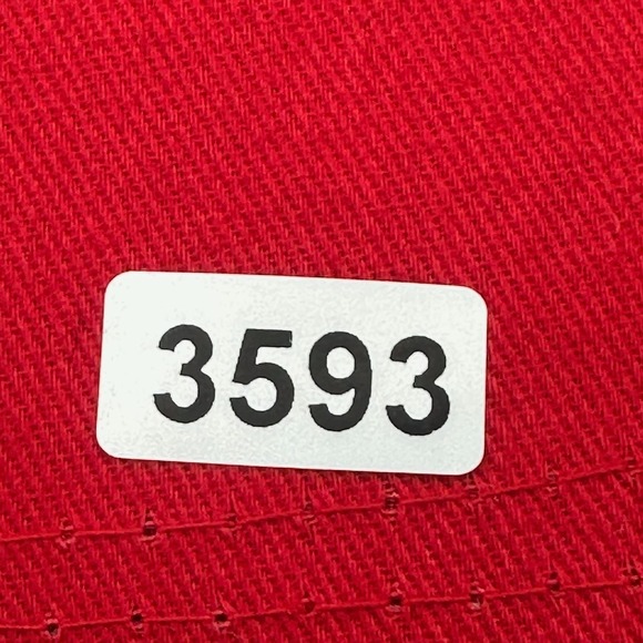 Disney Mickey Mouse Hat Cap Strap Back Red Embroidered Cartoon Mens One Size‎ - Picture 8 of 8